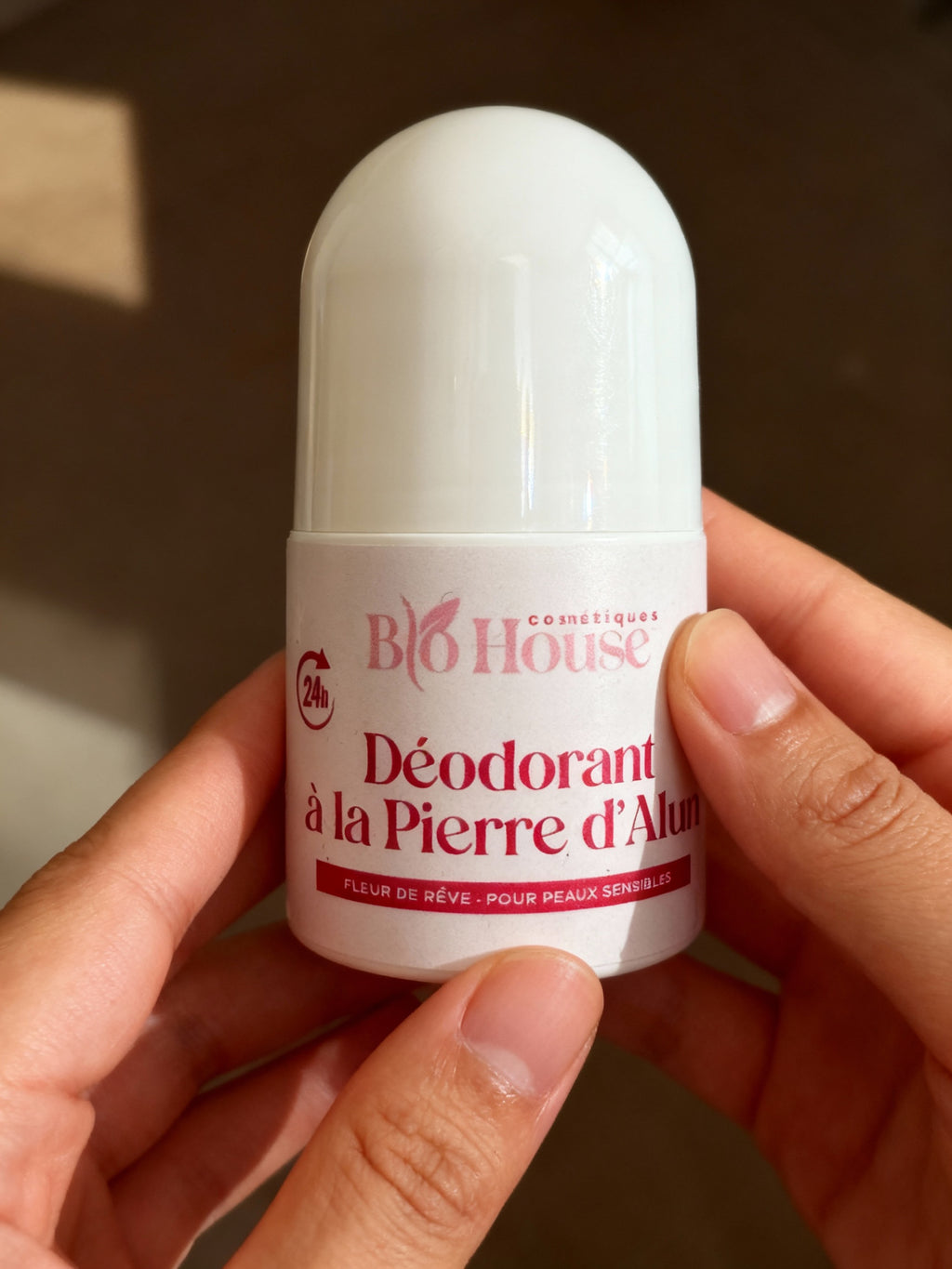 🌸 Déodorant Roll-on naturel – Fleur de Rêve