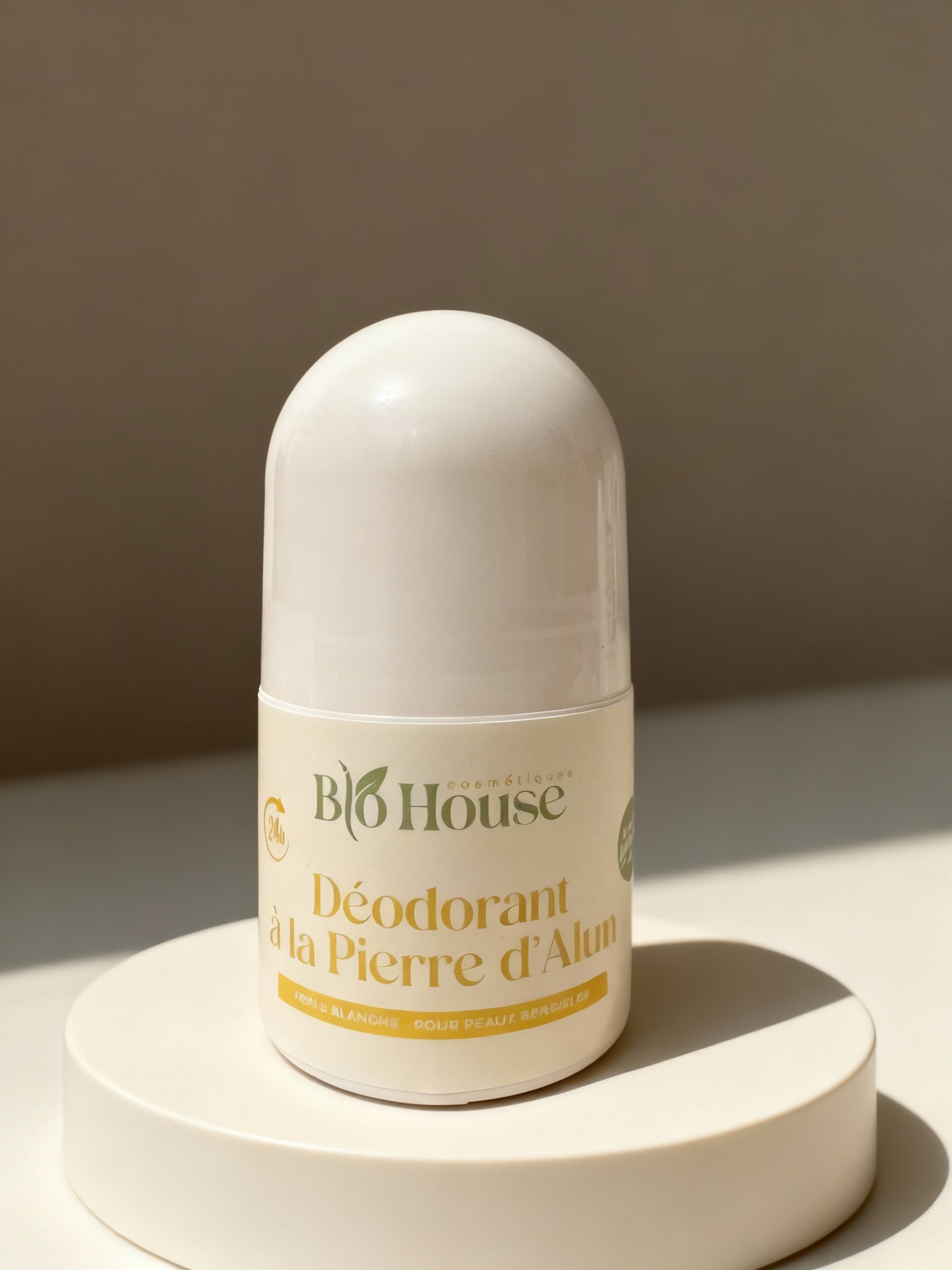 🤍 Déodorant Roll-on naturel – Perle Blanche