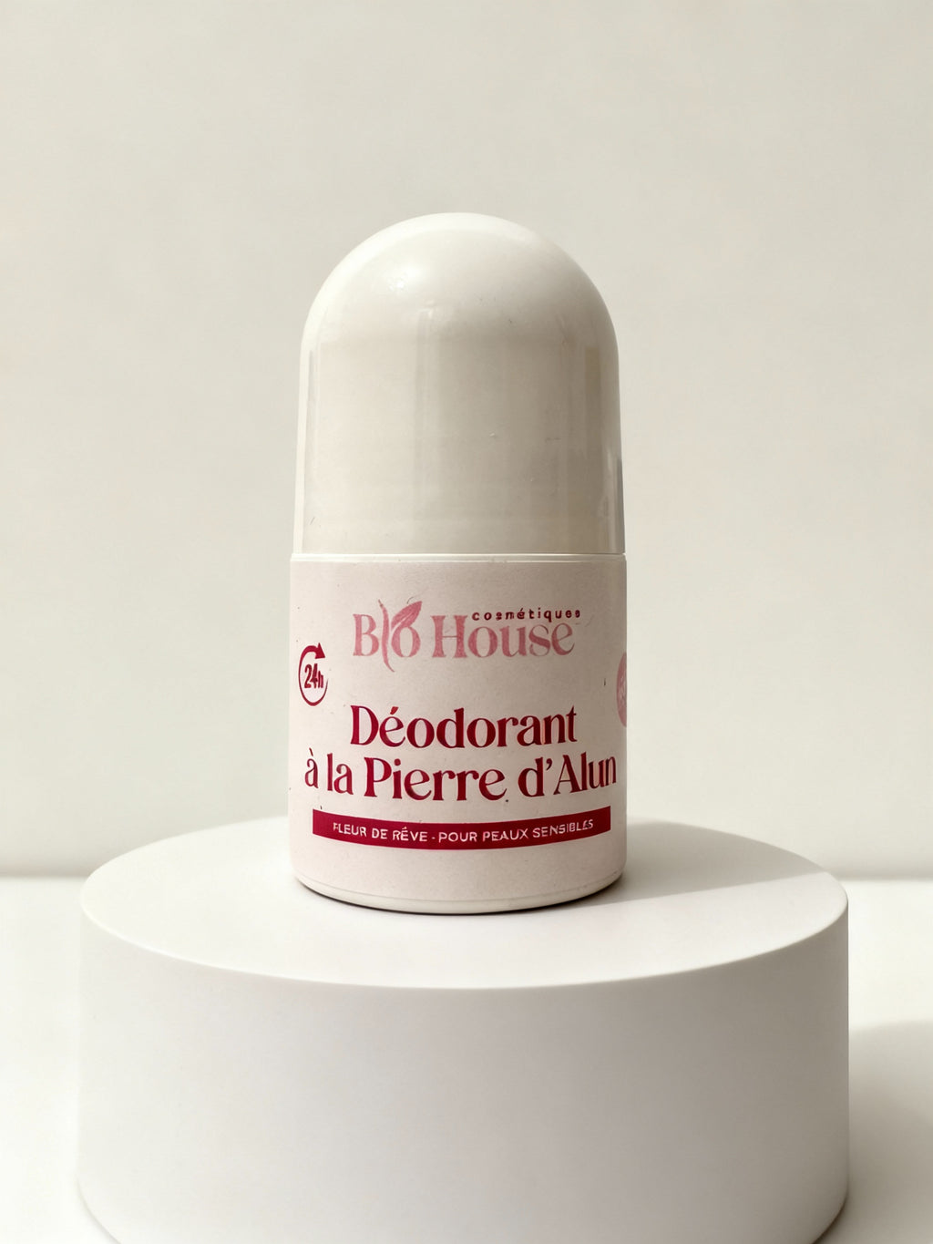 🌸 Déodorant Roll-on naturel – Fleur de Rêve